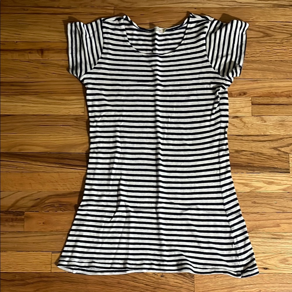 Faherty striped t-shirt dress